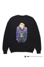 THE DARK KNIGHT TRILOGY / CREW NECK SWEAT SHIRT ( TYPE-5 ) / BLACK (TDKT-WM-SS05)