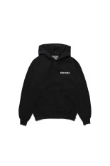 HEAVY WEIGHT PULLOVER HOODED SWEAT SHIRT ( TYPE-2 ) / BLACK (25SS-WMC-SS04)