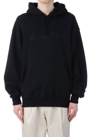 MIDDLE WEIGHT PULLOVER HOODED SWEAT SHIRT ( TYPE-1 ) / BLACK (25SS-WMC-SS21)