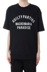 WASHED HEAVY WEIGHT CREW NECK T-SHIRT ( TYPE-10 ) / BLACK (25SS-WMT-WT10)