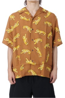 HAWAIIAN SHIRT S/S ( TYPE-8 ) / BLACK (25SS-WMS-HI08)