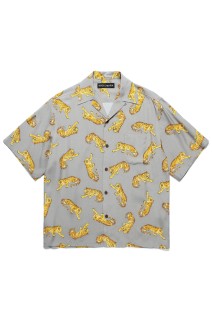 HAWAIIAN SHIRT S/S ( TYPE-8 ) / BLACK (25SS-WMS-HI08)