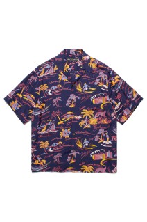HAWAIIAN SHIRT S/S ( TYPE-2 ) / BLACK (25SS-WMS-HI02)
