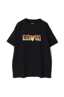 GRADATION SS TEE / BLACK (EU-HR8-0000-071)