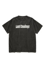 PRINTED TEE -LOST COWBOYS- / BLACK (251LM-CT04)