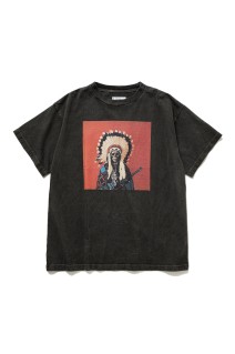 PRINTED TEE -CHIEF- / BLACK (251LM-CT07)
