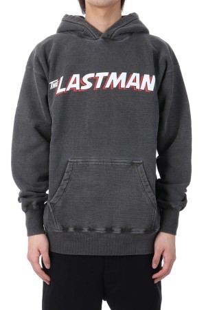 PRINTED HOODIE -COMIC- / BLACK (251LM-CT24)