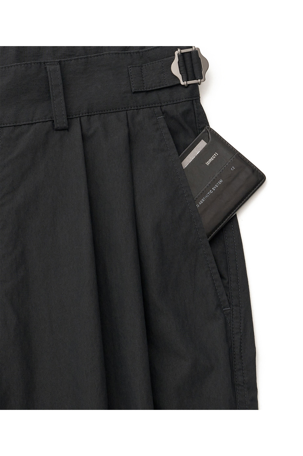 Santiago Officer Pants - Almost Black (AOESPT001) | セレクト