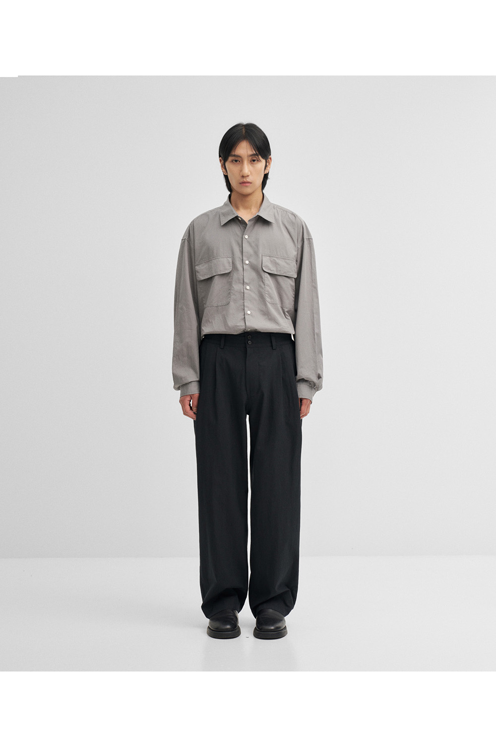 パンツ Santiago Officer Pants Almost Black Santiago Officer Pants #Almost Black [AOESPT001] – ciacura