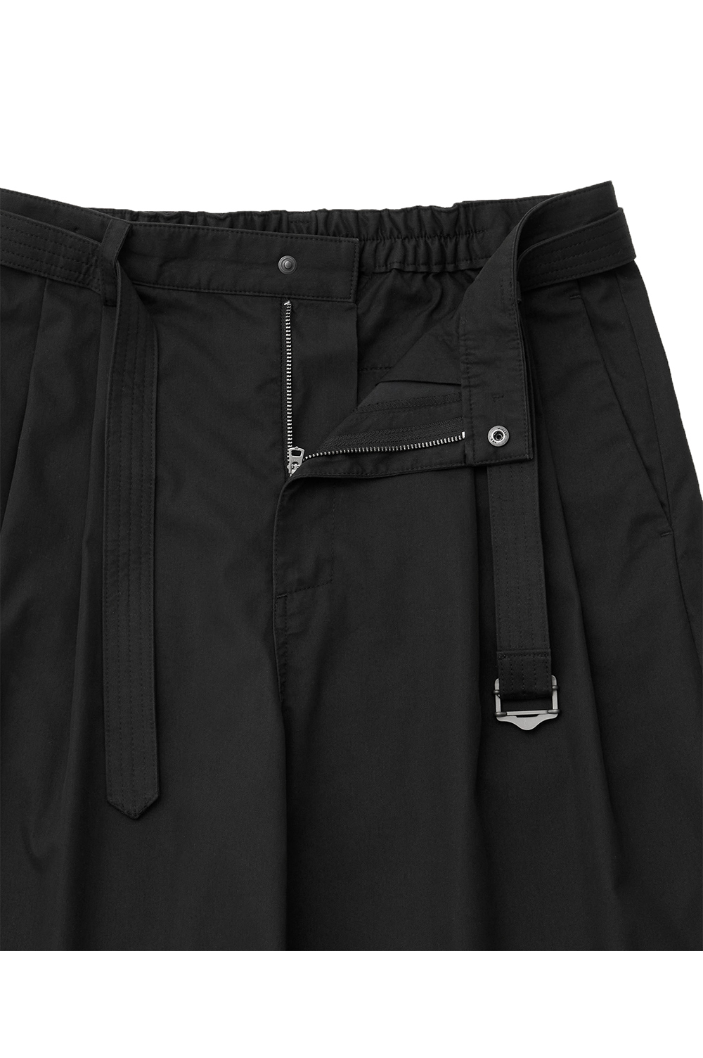 Hemingway Bermuda Pants - Black (AOESPT013) | セレクトショップ