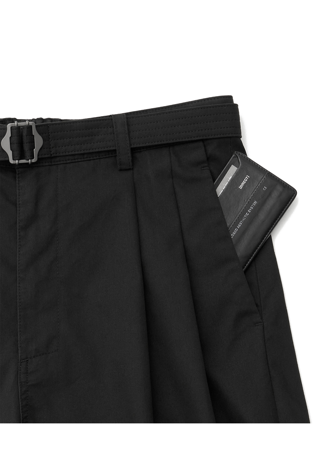 Hemingway Bermuda Pants - Black (AOESPT013) | セレクトショップ