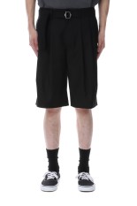 Hemingway Bermuda Pants - Black (AOESPT013) | セレクトショップ