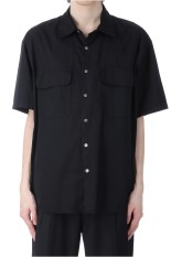 Volume Garment Shirt - Almost Black (AOESSH013)
