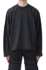 HEAVY LS TEE WASHED BLACK / WASHED BLACK (ES2260WB)