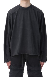 HEAVY LS TEE WASHED BLACK / WASHED BLACK (ES2260WB)