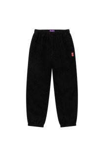 SMALL HWC CORDUROY TRACK PANTS / BLACK (BEPSS25PA04)