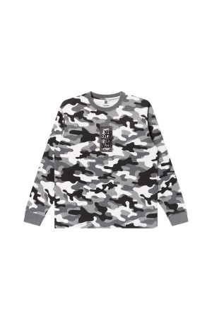 【人気デザイン】ブラックアイパッチ 取扱注意 迷彩 ロンTEE 即日発送 Black Eye Patch | ブラックアイパッチ | セレクトショップ