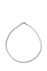 BABY PEARL COLLAR - SILVER (L-64L_SILVER)