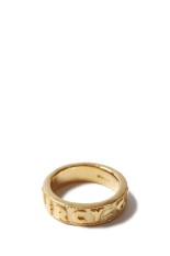 ENGRAVED RING GRATEFUL MERCY - GOLD (A-119)