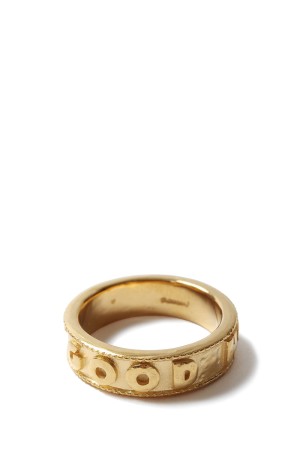 ENGRAVED RING GRATEFUL MERCY - GOLD (A-119)