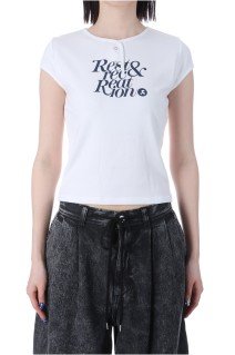 CAP SLEEVE T-SHIRT -SKY BLUE(RR251TP001)