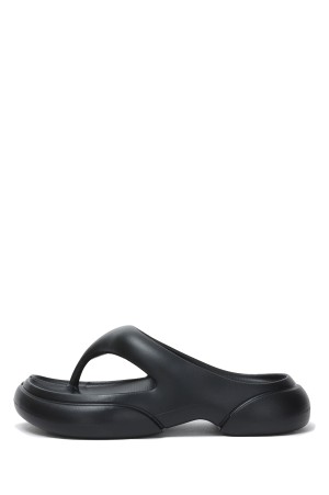 New Flipflop Basic Line - BLACK (paes-04) (〜24cm)