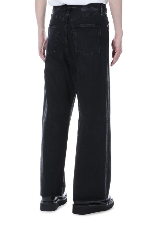 Wide Denim Pants - BLACK 001 (SCM-208) | セレクトショップ