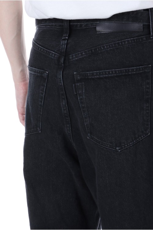 Wide Denim Pants - BLACK 001 (SCM-208) | セレクトショップ