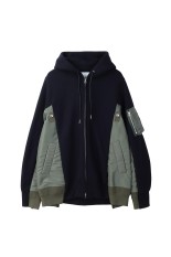 sacai Gonz ONE LOVE Hoodie -BLACK 001- (24-0815S) | セレクト