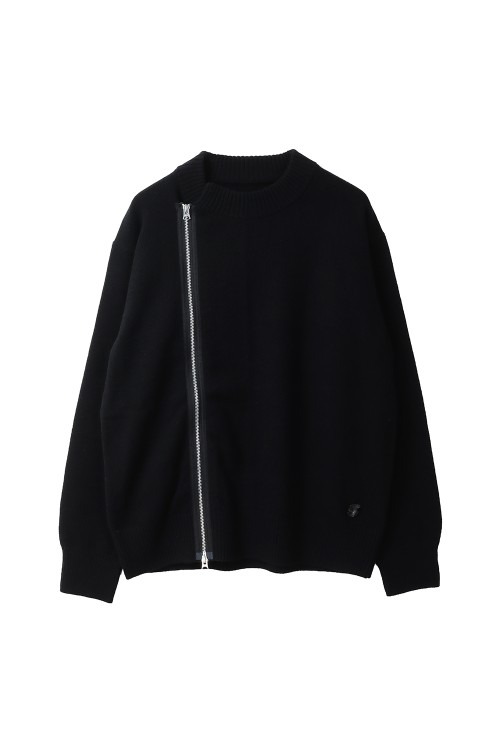 s Wool Knit Blouson - BLACK 001 (SCM-234) | セレクトショップ