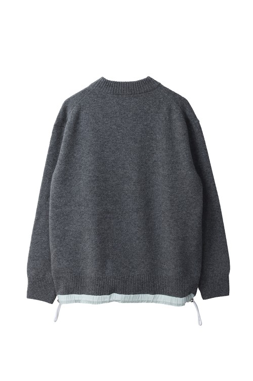 s Wool Knit Pullover - GRAY 301 (SCM-235) | セレクトショップ
