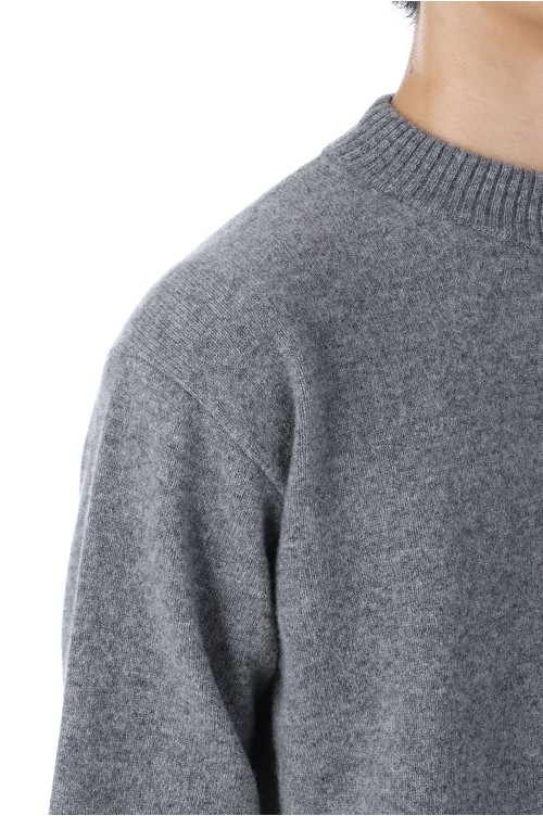 s Wool Knit Pullover - GRAY 301 (SCM-235) | セレクトショップ
