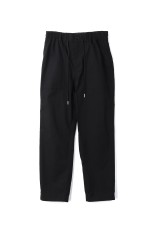 Double-Faced Silk Cotton Pants - BLACK 001 (25-08096) | セレクト