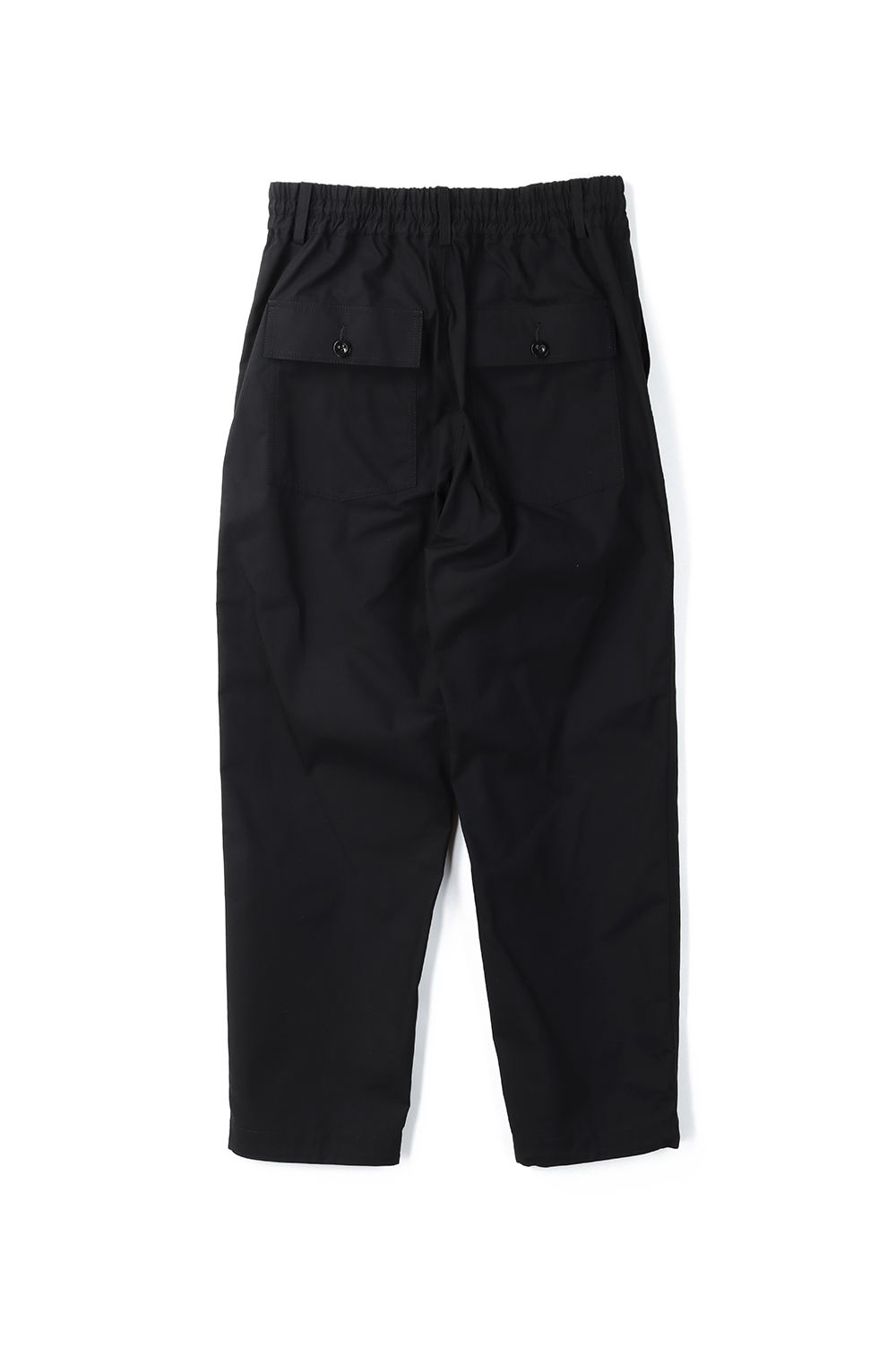 Cotton Nylon Oxford Pants - BLACK 001 (SCM-246) | セレクトショップ