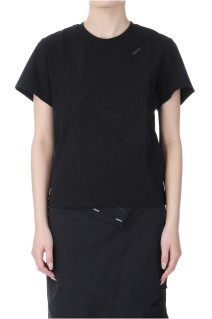 CUT POINT SMALL LOGO TOP IN BLACK - BLACK (KM2411TS002M)