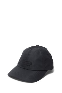 SLOGAN LETTERING BALL CAP IN BLACK - BLACK (KM2434HT001M)