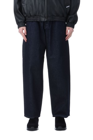 5 Pocket Denim Baggy Pants / Indigo (CTE-25S104)