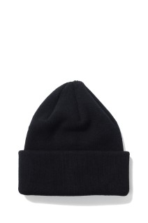 S/R Cuffed Beanie / Black (CTE-25S501)