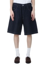 5 Pocket Denim Baggy Shorts / Indigo (CTE-25S106)