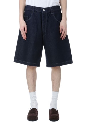 5 Pocket Denim Baggy Shorts / Indigo (CTE-25S106)