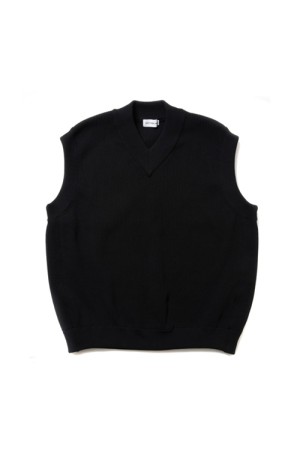 Solotex Tilden Knit Vest / Black (CTE-25S312)