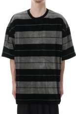 Velour Border S/S Tee / Black (CTE-25S328)