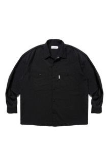 T/W Work L/S Shirt / Black (CTE-25S401-PLAIN)