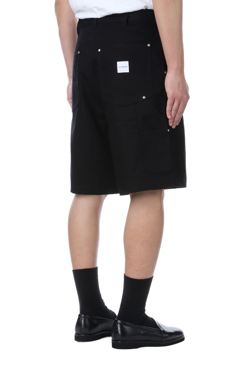 パンツ Abyss Dyed Duck Double Knee Painter Pant Abyss Dyed Duck Double Knee Painter Shorts / Black (CTE