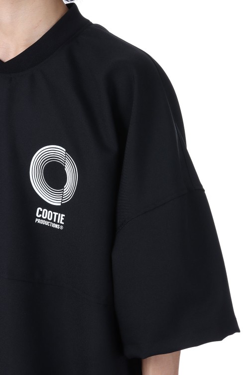 トップス Cootie Polyester Twill Football L/S Tee COOTIE / Polyester Twill Football L/S Tee -Black-