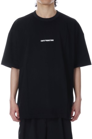 C/R Smooth Jersey S/S Tee / Black (CTE-25S326)