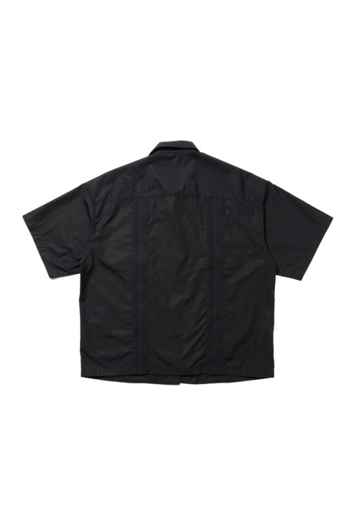 トップス 120/2 Typewriter Cuba S/S Shirt black L 120/2 Typewriter Cuba S/S Shirt / Black (CTE-25S408) | セレクト