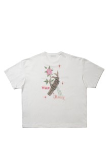Print S/S Tee (Wild Honey) / Black (CTE-25S335)