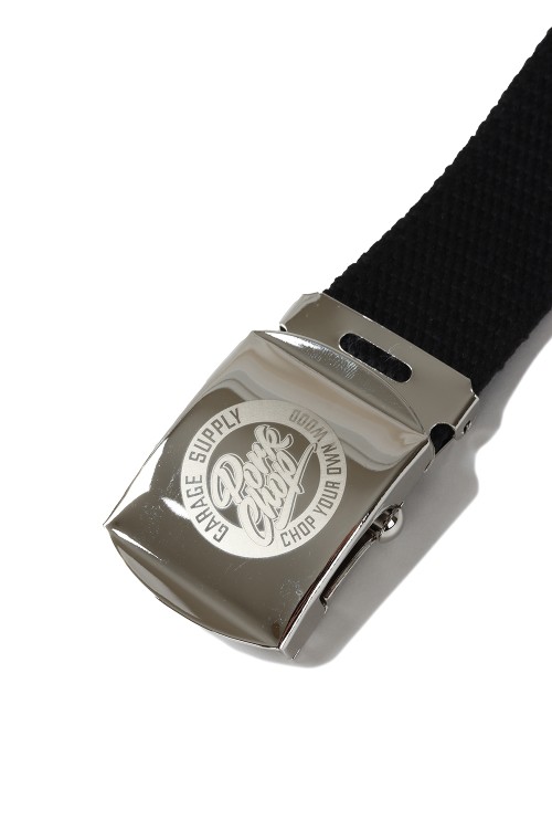 小物 PORKCHOP GARAGE SUPPLY GACHA BELT BLACK PORKCHOP GACHA BELT | ベルト - STAYRED ONLINE SHOP