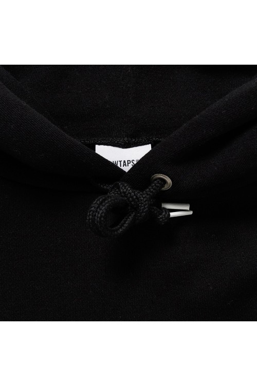 新品 WTAPS WTVUA / Hoody / Cotton Black L WTAPS WTVUA / HOODY / COTTON BLACK
